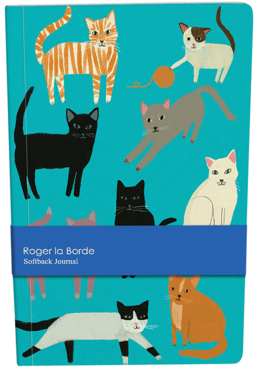 Roger la Borde Prize Pooches A5 Softback Journal featuring artwork by Anne Bentley