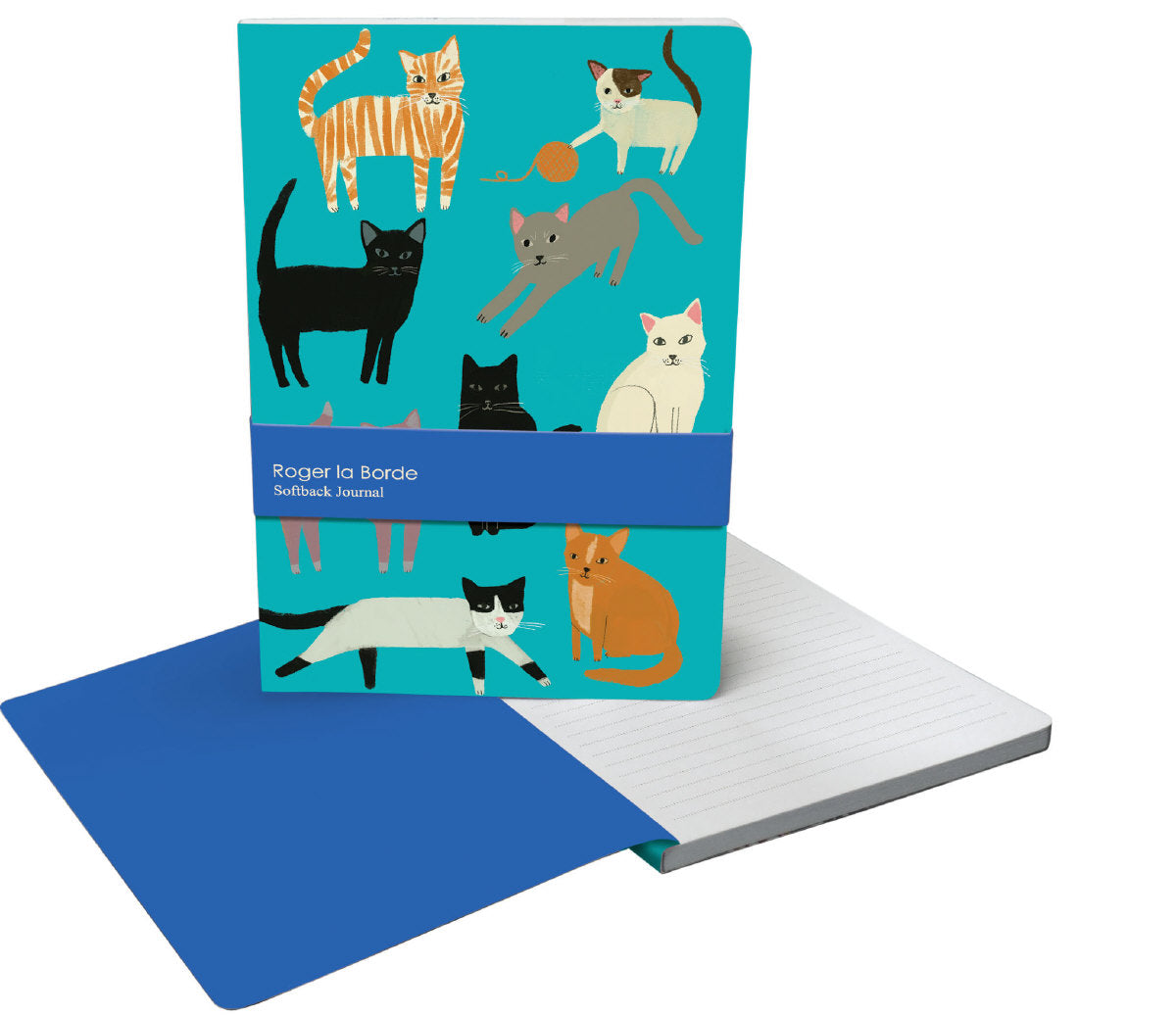Roger la Borde Prize Pooches A5 Softback Journal featuring artwork by Anne Bentley