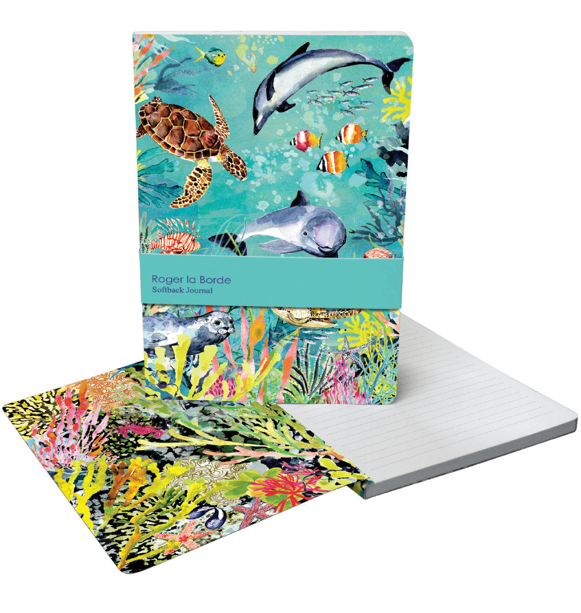 Roger la Borde Oceania A5 Softback Journal featuring artwork by Fay Ford