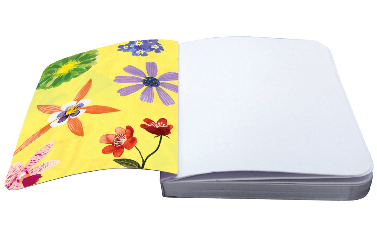 Roger la Borde Floral Supernova Pocket Notebook featuring artwork by Katie Vernon