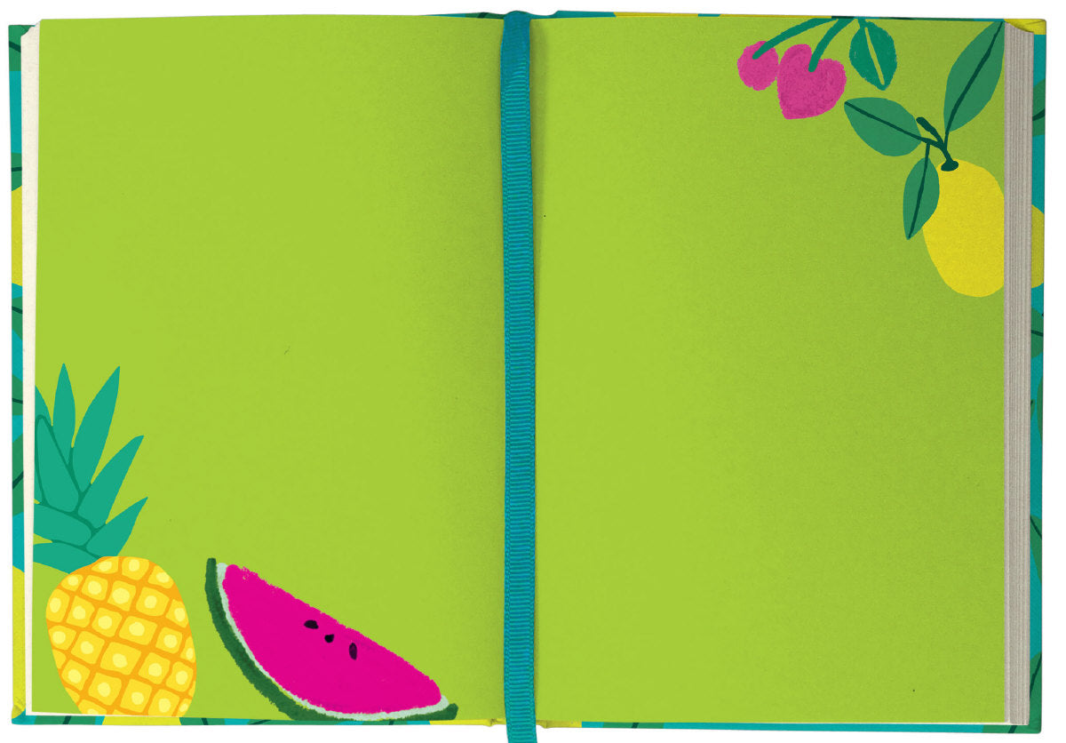 Roger la Borde Cute Fruit Illustrated Journal featuring artwork by Anne Bentley