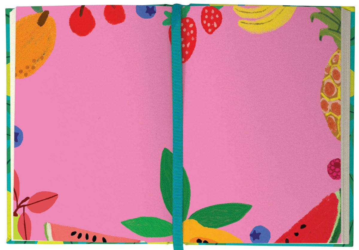 Roger la Borde Cute Fruit Illustrated Journal featuring artwork by Anne Bentley