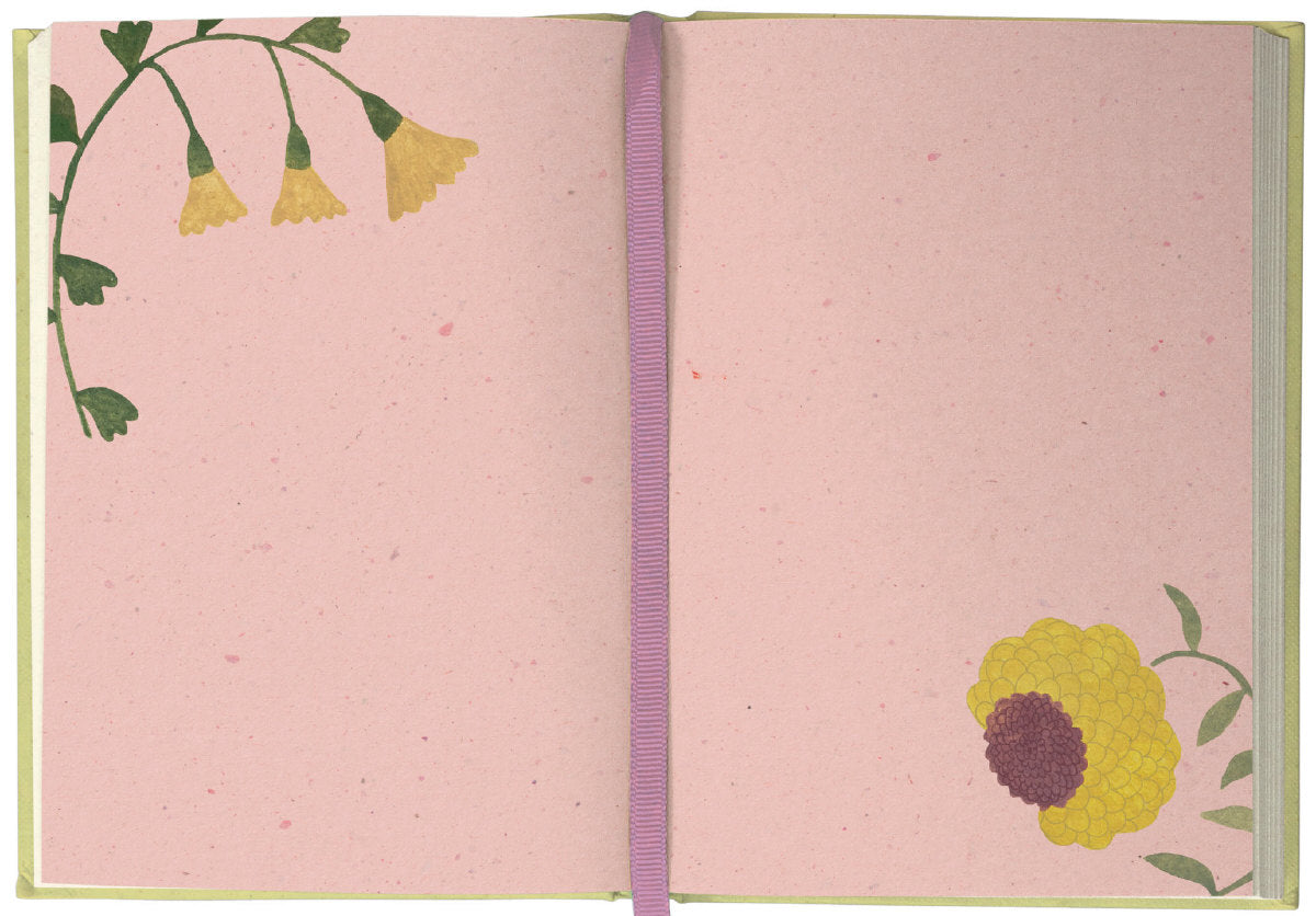 Roger la Borde Flora and Fungi Illustrated Journal featuring artwork by Karolina Ciechanska