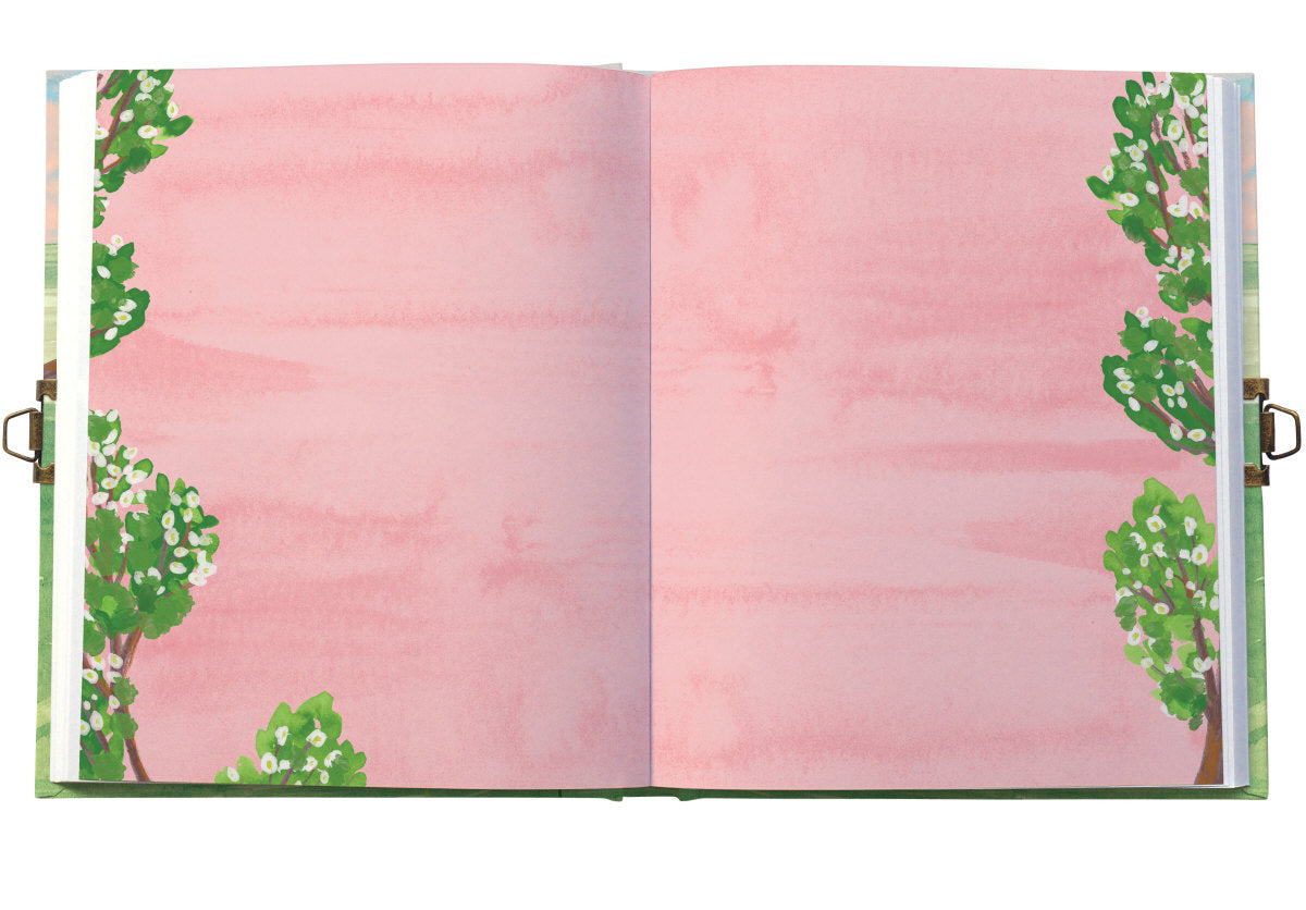 Roger la Borde Meadowland Lockable Journal featuring artwork by Katie Vernon
