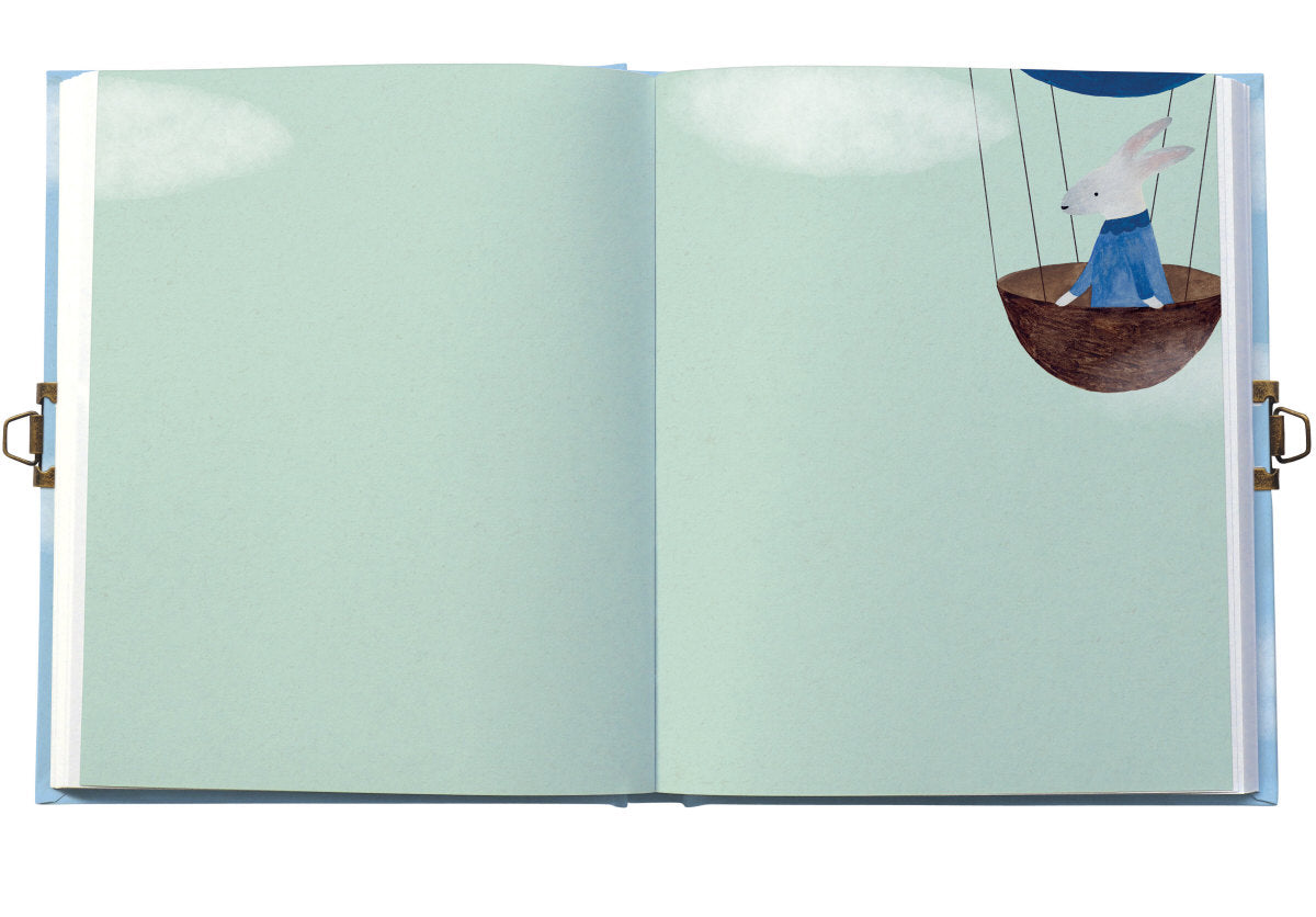 Roger la Borde Flutter and Bloom Lockable Journal featuring artwork by Karolina Ciechanska