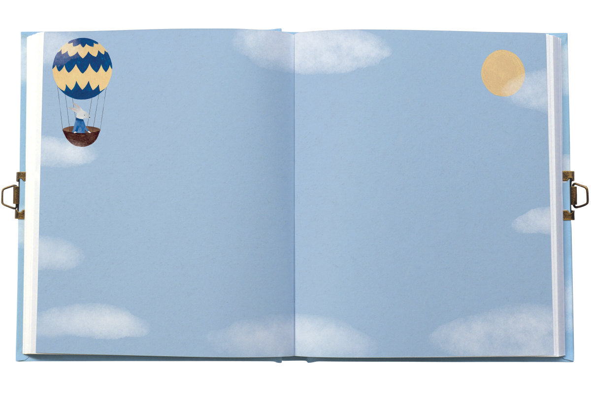 Roger la Borde Flutter and Bloom Lockable Journal featuring artwork by Karolina Ciechanska