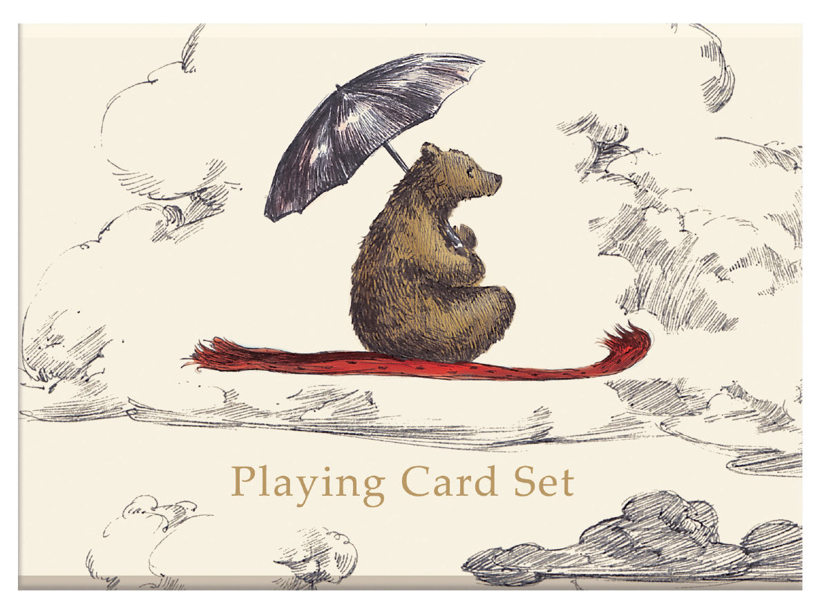 Roger la Borde Flying Bear Playing card set featuring artwork by Elise Hurst