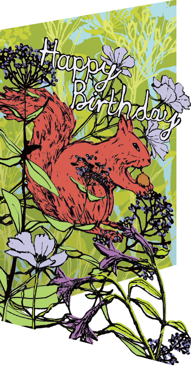 Roger la Borde Albion Lasercut card featuring artwork by Roger la Borde