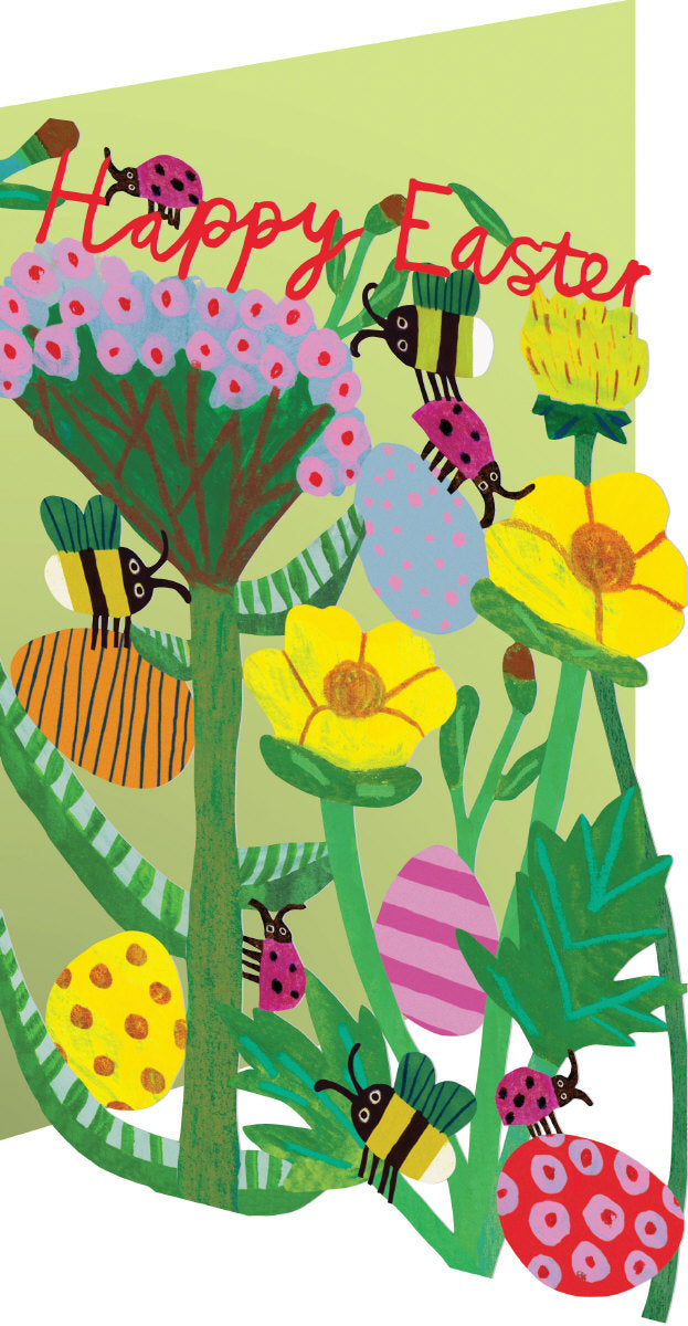 Easter Honey Lasercut card single