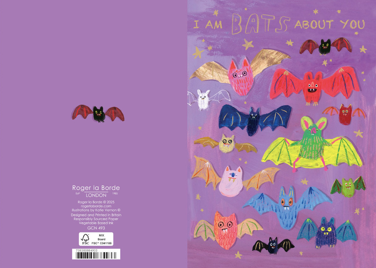 Roger la Borde Somewhere Petite Card featuring artwork by Katie Vernon