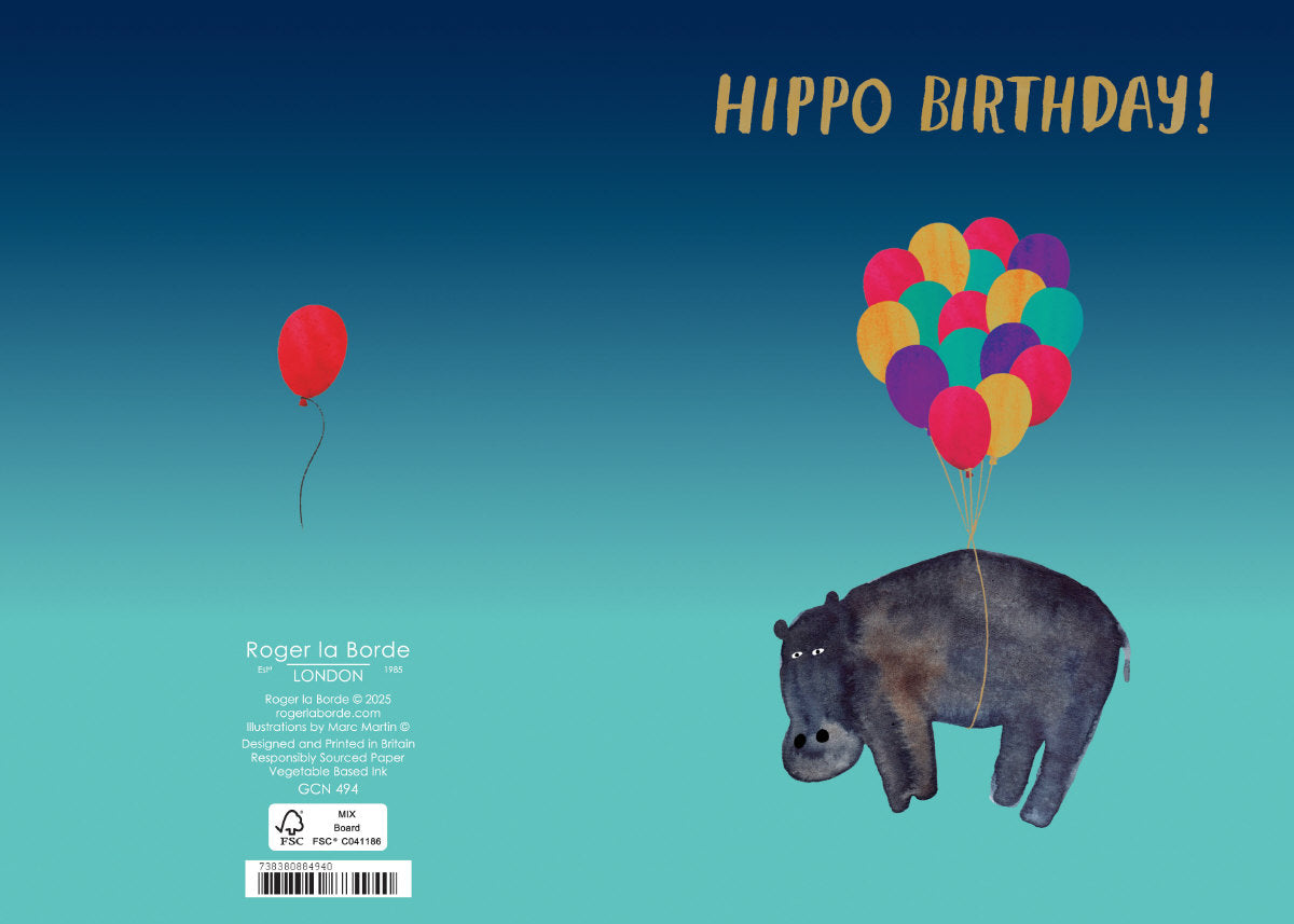 Roger la Borde Whoopsy Daisy Petite Card featuring artwork by Marc Martin