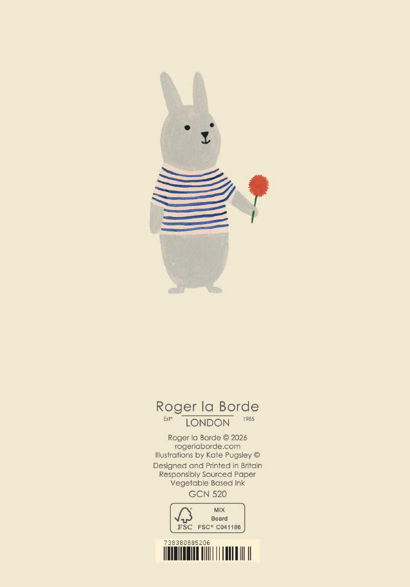 Roger la Borde Chicago School Petite Card featuring artwork by Kate Pugsley