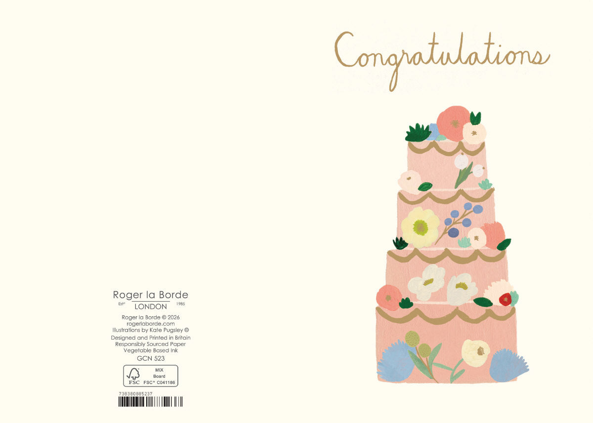 Roger la Borde Chicago School Petite Card featuring artwork by Kate Pugsley