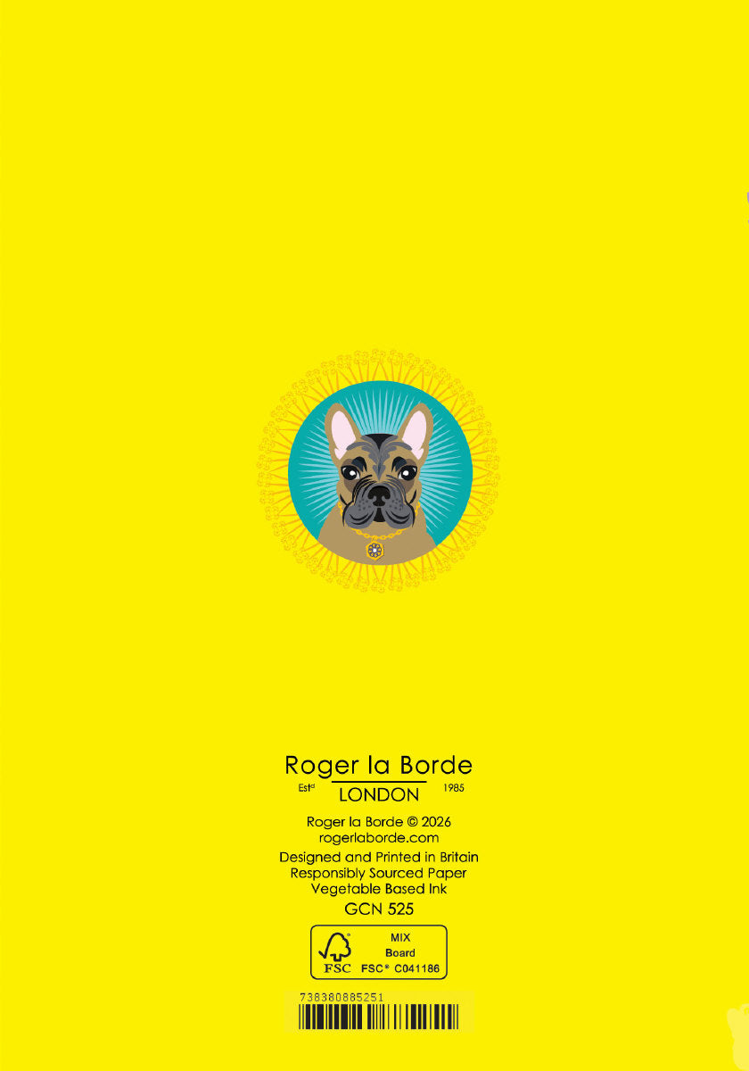 Roger la Borde Chic Petite Card featuring artwork by Roger la Borde