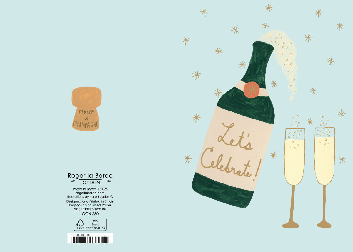 Roger la Borde Chicago School Petite Card featuring artwork by Kate Pugsley