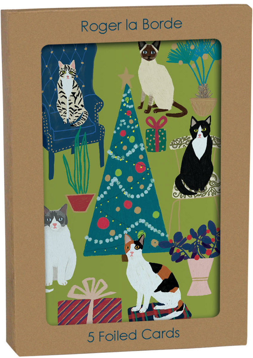 Roger la Borde Chou Chou Chat Standard Card featuring artwork by Kate Pugsley