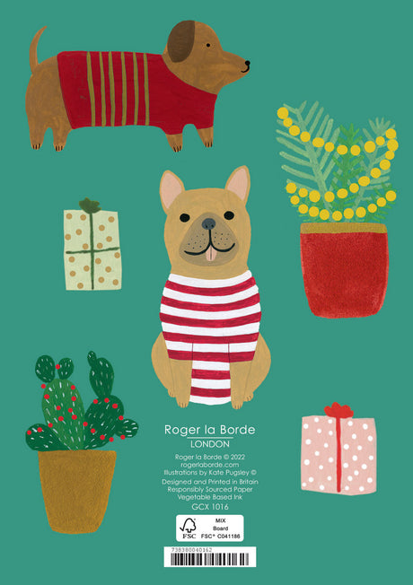 Roger la Borde Chou Chou Chien Standard Card featuring artwork by Kate Pugsley