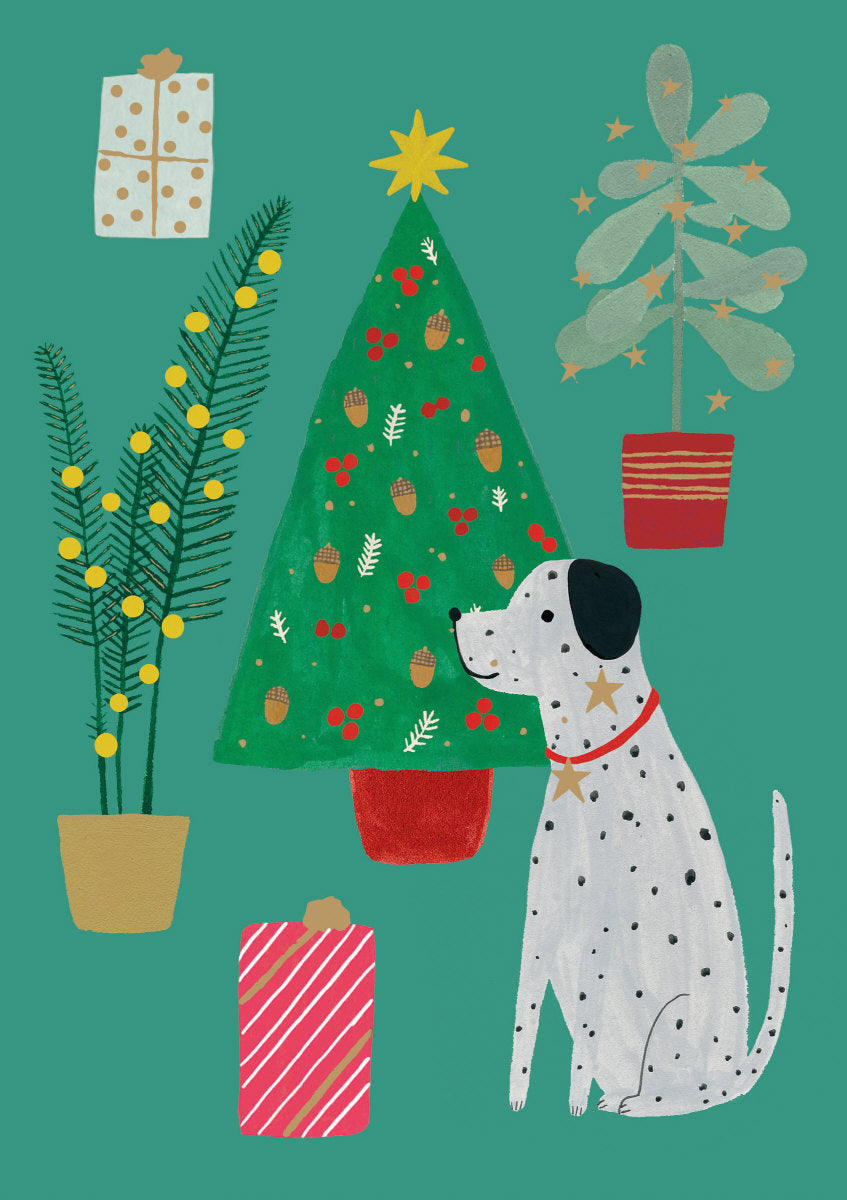 Roger la Borde Chou Chou Chien Standard Card featuring artwork by Kate Pugsley