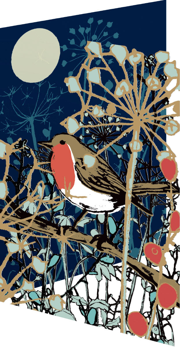 Roger la Borde Winters Tale Lasercut Card featuring artwork by Roger la Borde