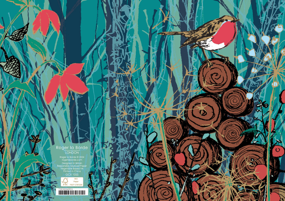 Roger la Borde Winters Tale Standard Card featuring artwork by Roger la Borde