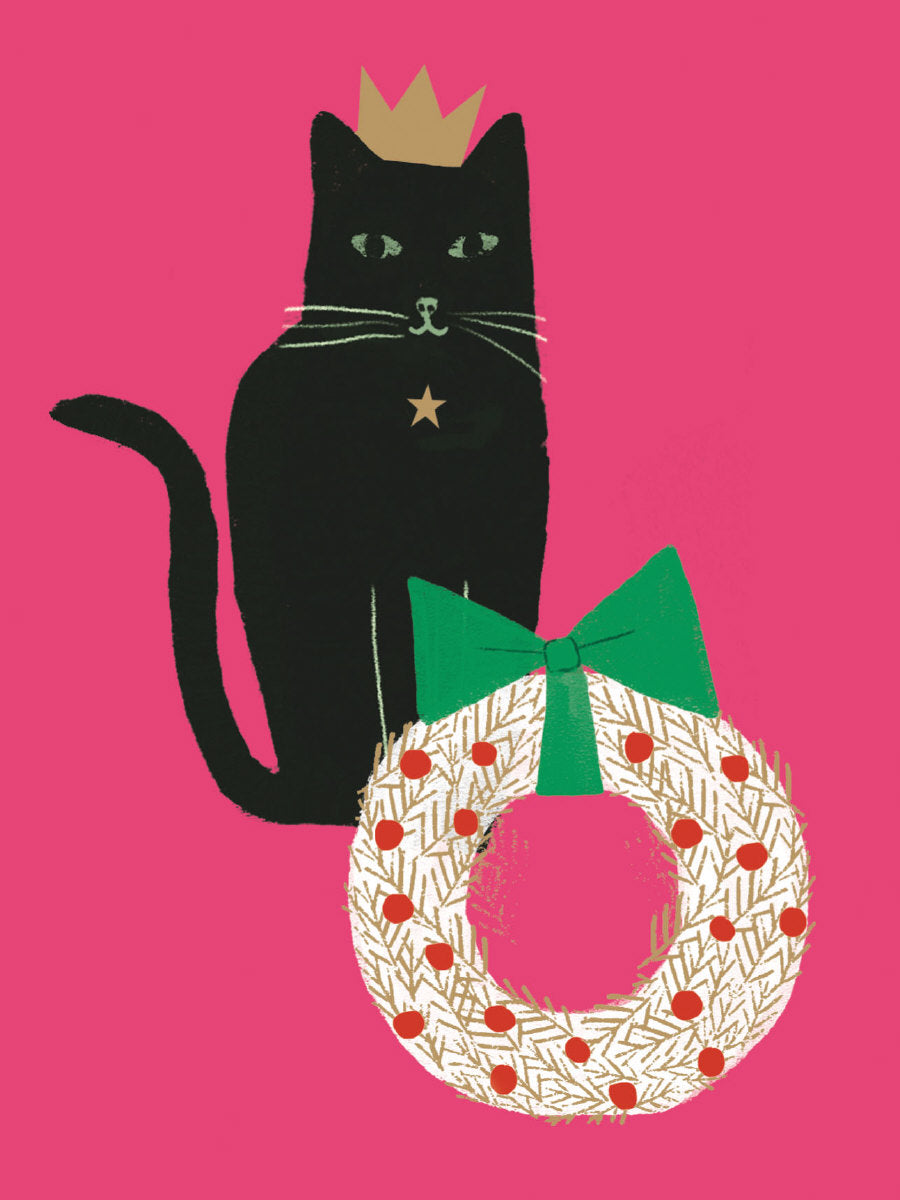 Roger la Borde Cozy Cats Petite Card Pack featuring artwork by Anne Bentley