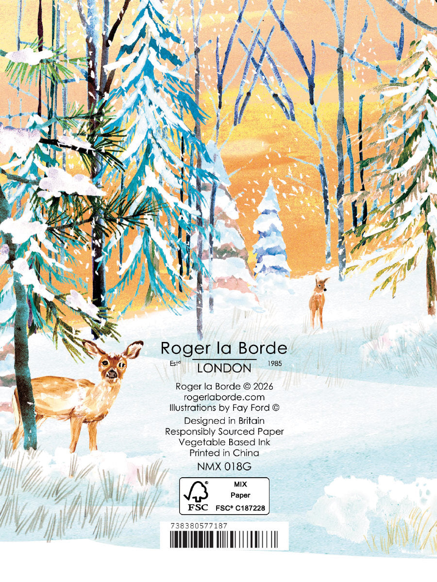 Roger la Borde Winter Solstice Petite Card Pack featuring artwork by Fay Ford
