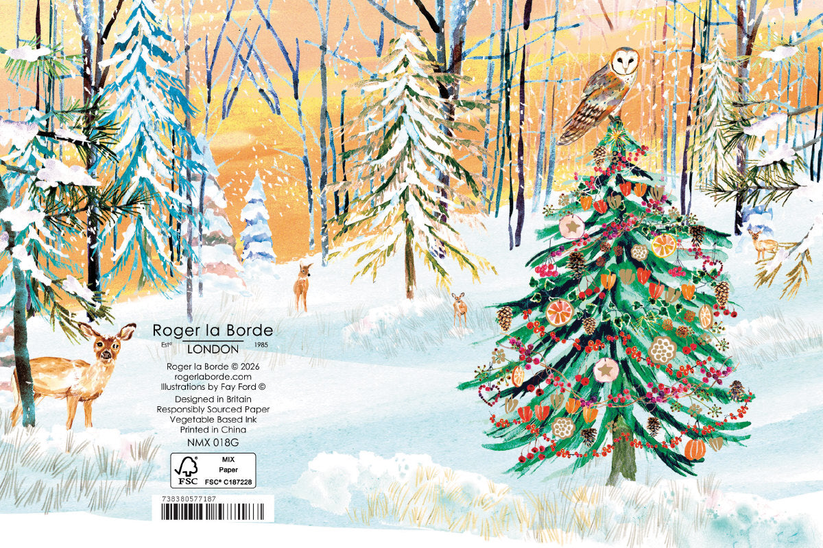 Roger la Borde Winter Solstice Petite Card Pack featuring artwork by Fay Ford