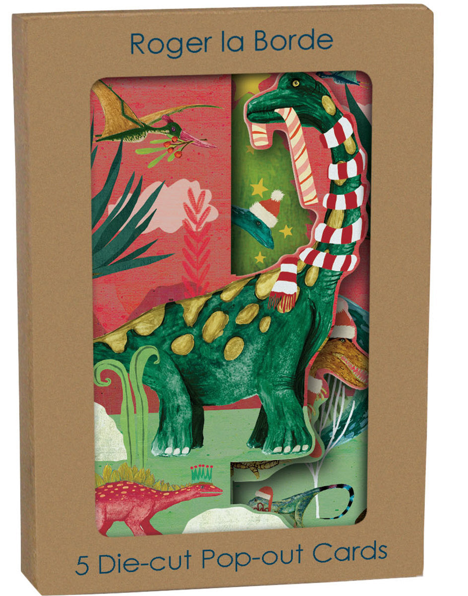 Roger la Borde Epoch Before Xmas Tri-fold Card Pack featuring artwork by Katherine Quinn