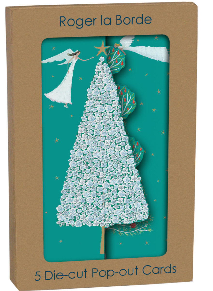 Roger la Borde Celestial Tree Tri-fold Card Pack featuring artwork by Roger la Borde