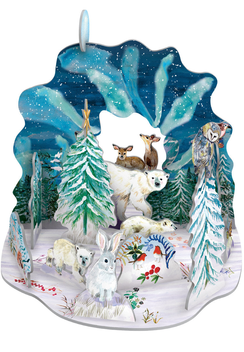 Roger la Borde Aurora Bears Pop & Slot Advent Large featuring artwork by Fay Ford