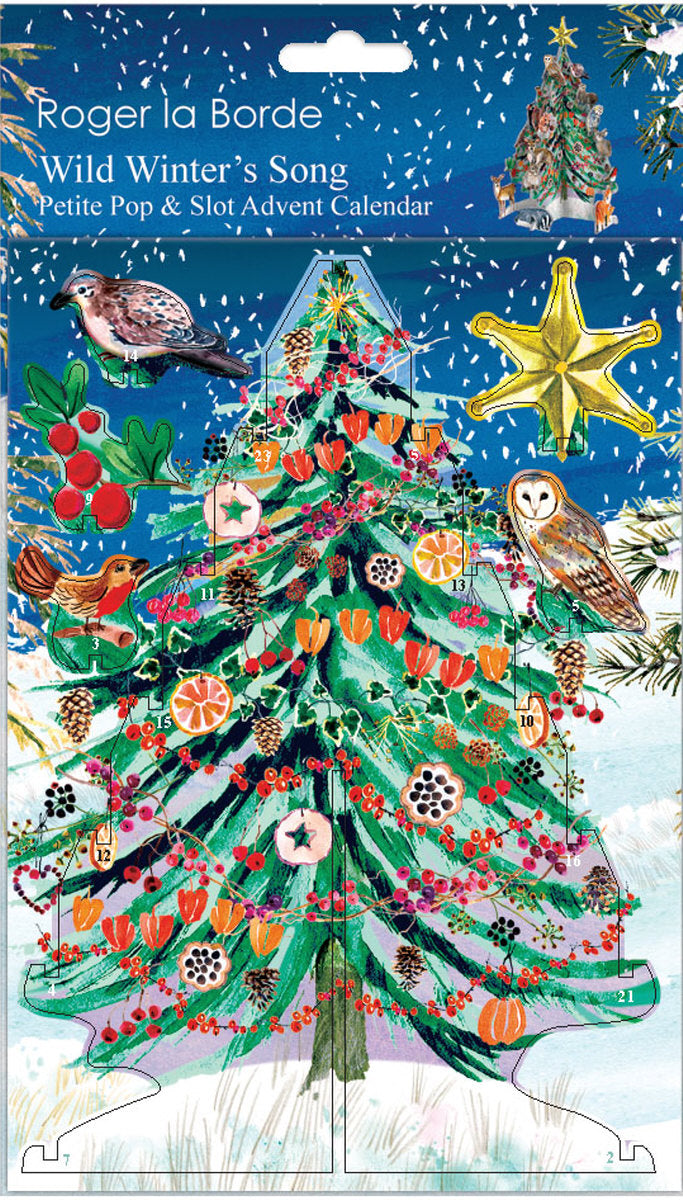 Roger la Borde Wild Winters Song Petite Pop & Slot Advent featuring artwork by Fay Ford