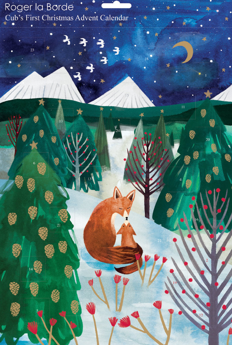 Roger la Borde Lodestar Advent calendar featuring artwork by Katie Vernon