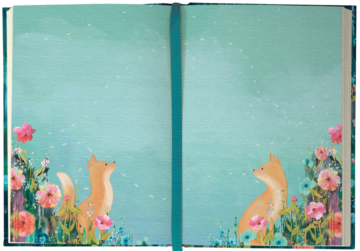 Roger la Borde Moonlit Meadow Illustrated Journal featuring artwork by Kendra Binney