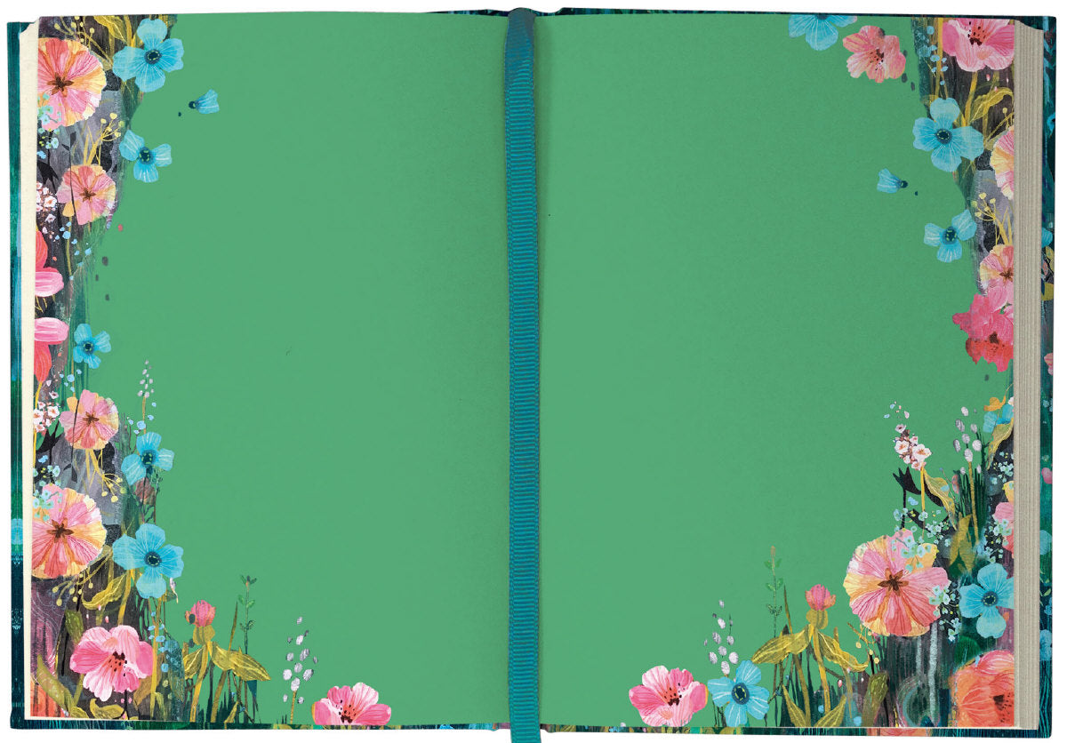 Roger la Borde Moonlit Meadow Illustrated Journal featuring artwork by Kendra Binney