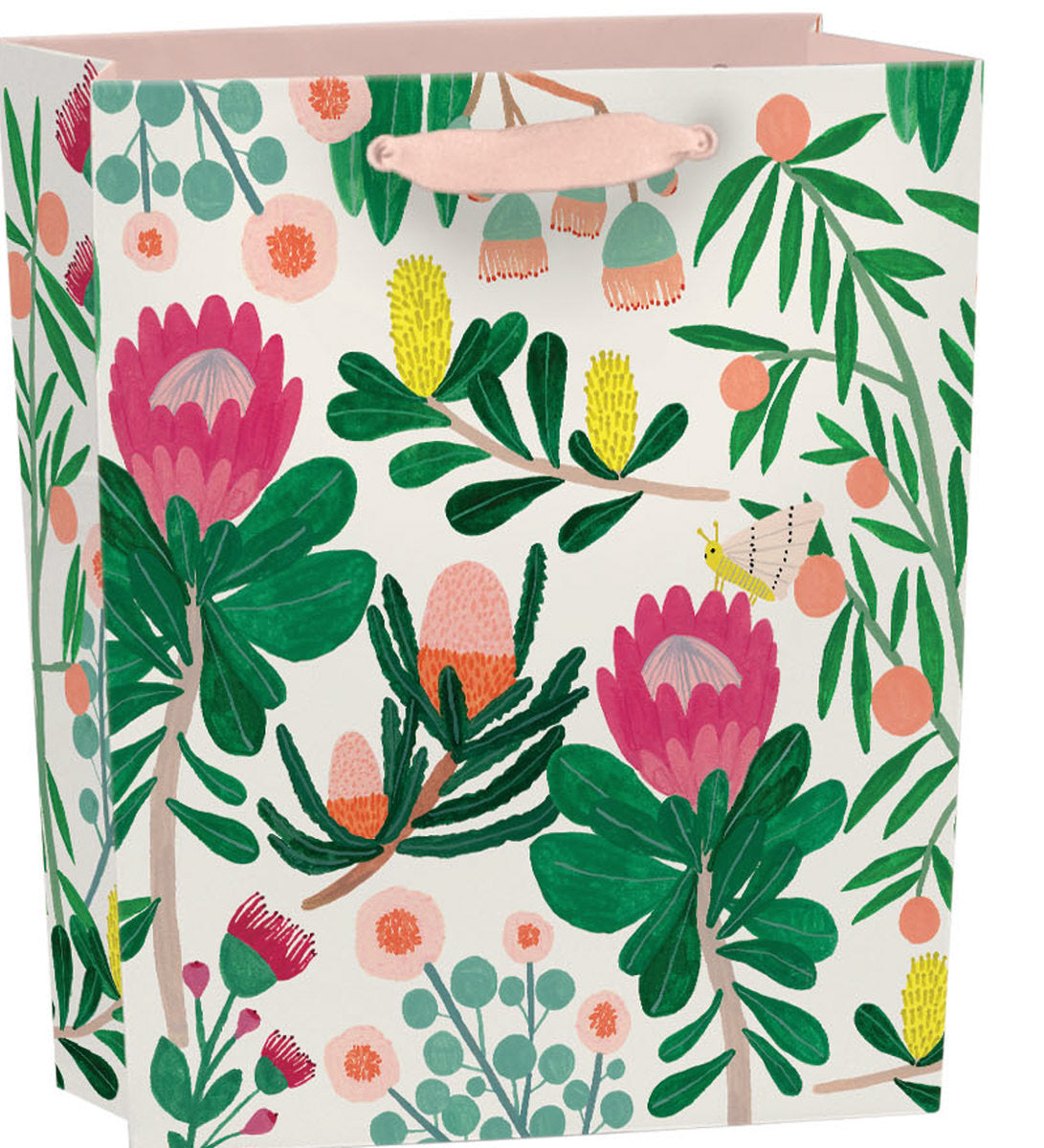 Roger la Borde King Protea Gift bag : small featuring artwork by Kate Pugsley