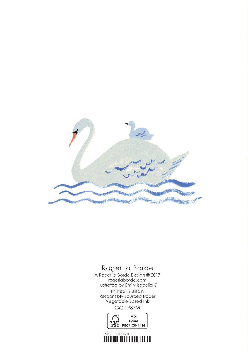 Roger la Borde Little House Standard card featuring artwork by Emily Isabella