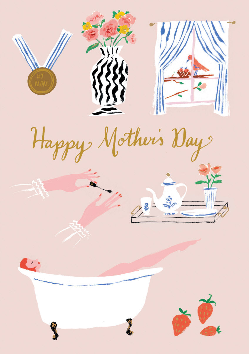 Roger la Borde Little House Standard card featuring artwork by Emily Isabella