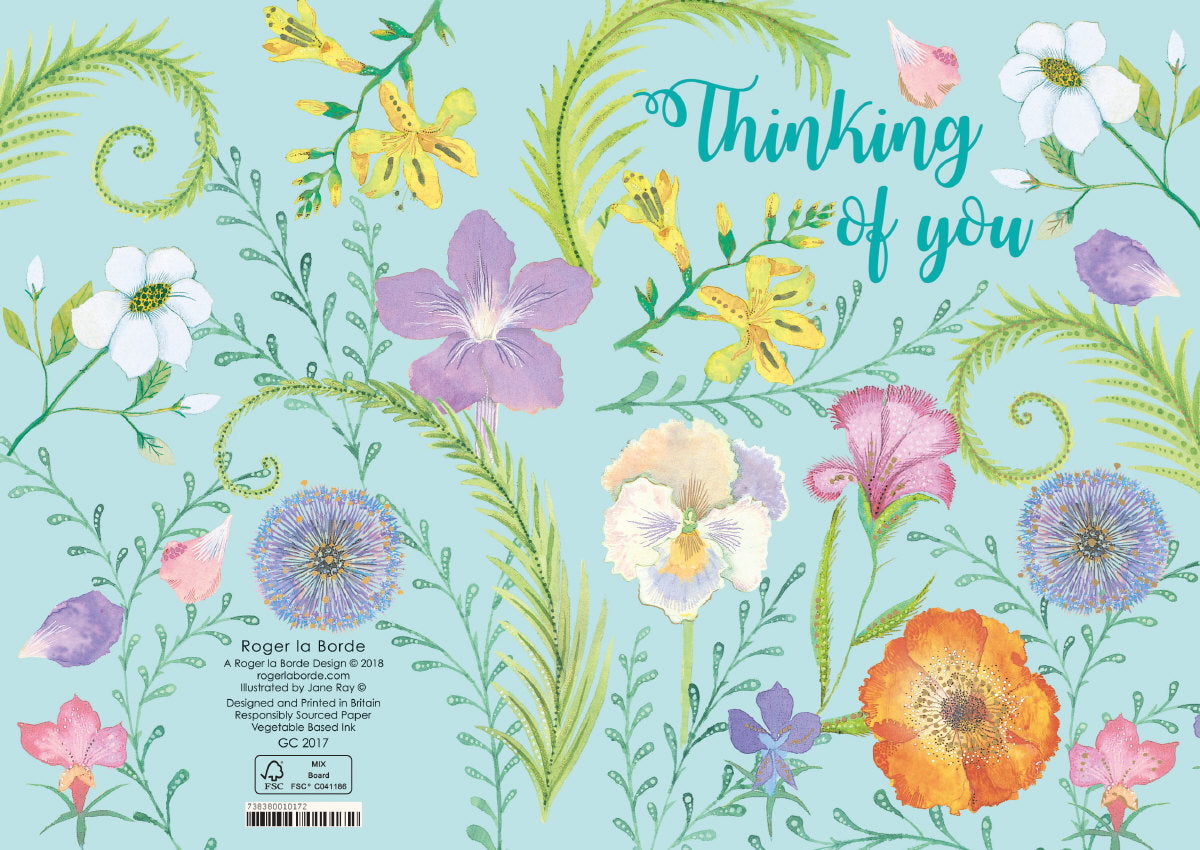 Roger la Borde Abundance Standard card featuring artwork by Jane Ray