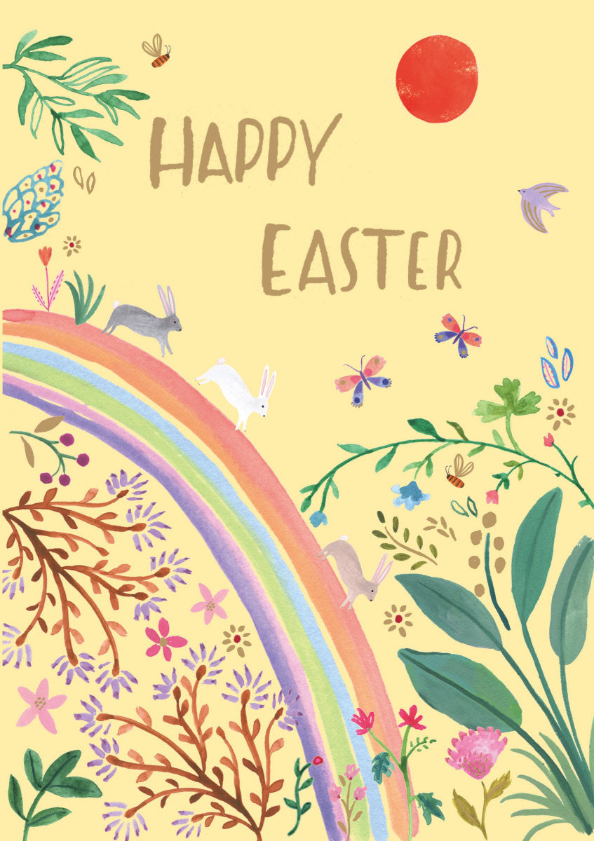 Roger la Borde Over the Rainbow Standard card featuring artwork by Rosie Harbottle