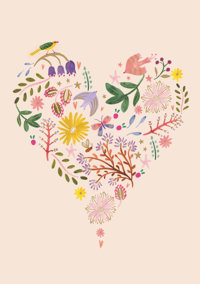 Roger la Borde Over the Rainbow Standard card featuring artwork by Rosie Harbottle