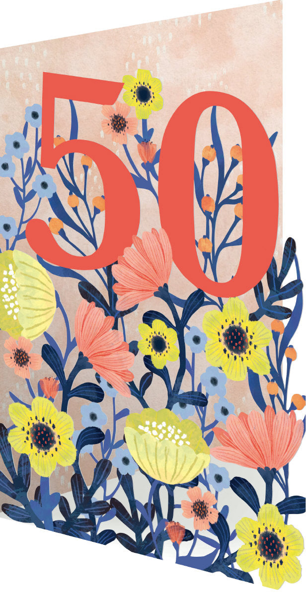 Roger la Borde Summer Forrest Lasercut card featuring artwork by Antoana Oreski