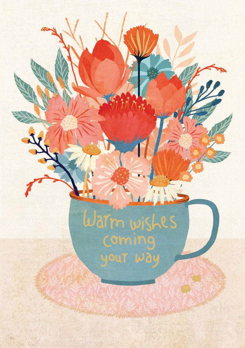 Roger la Borde Night and Day Greeting card featuring artwork by Katherine Quinn