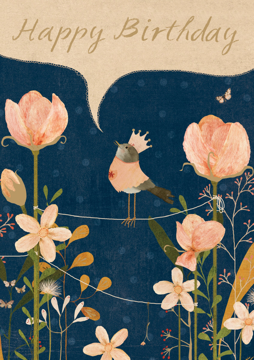 Roger la Borde Night and Day Greeting card featuring artwork by Katherine Quinn