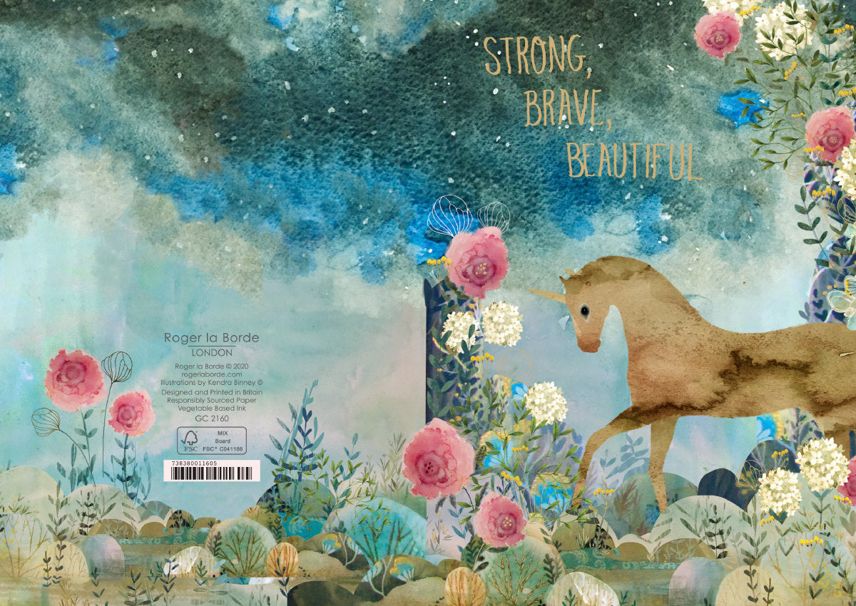 Roger la Borde Dreamland Greeting card featuring artwork by Kendra Binney