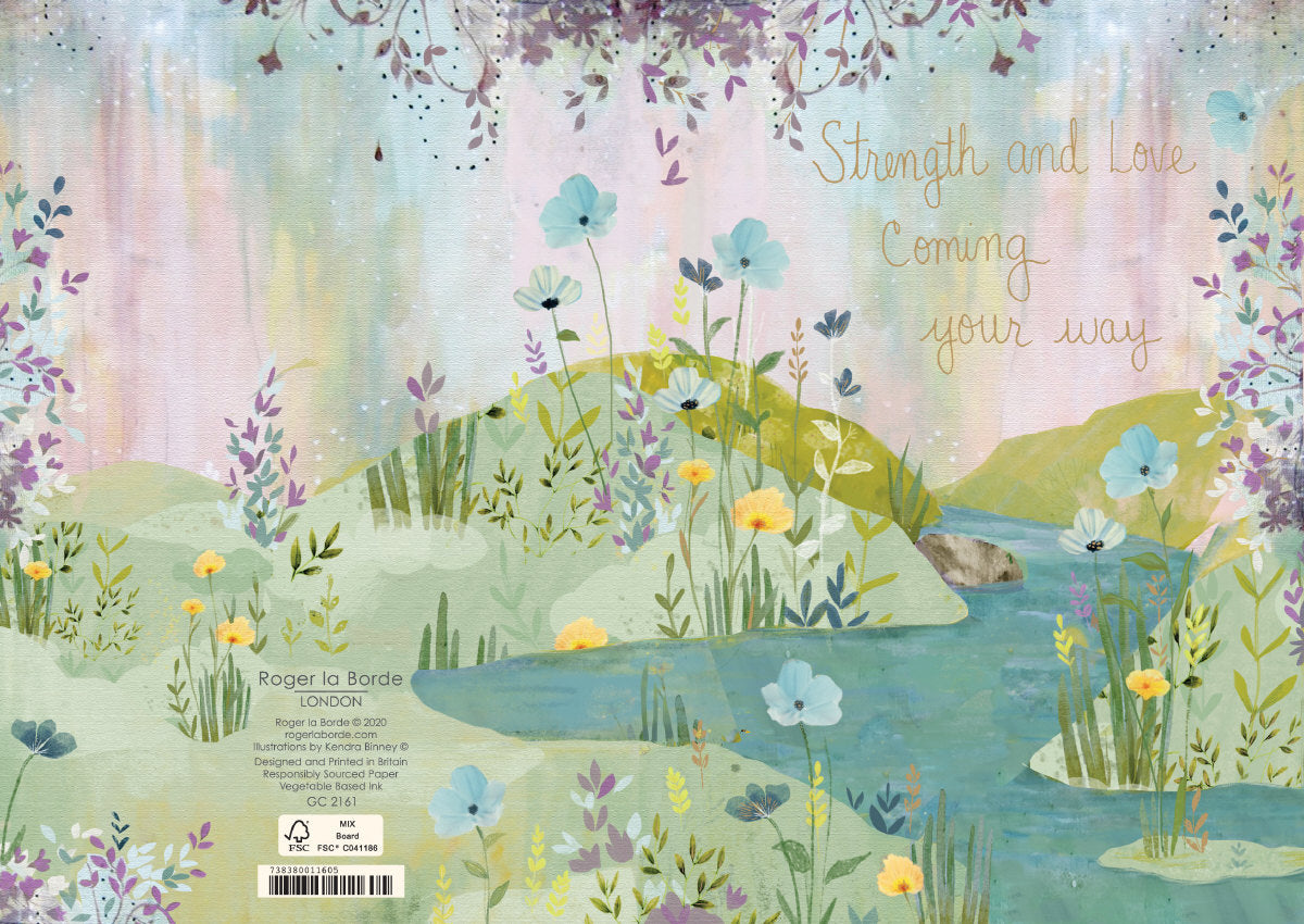 Roger la Borde Dreamland Greeting card featuring artwork by Kendra Binney