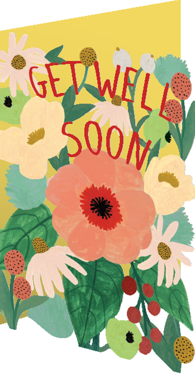 Roger la Borde King Protea Lasercut card featuring artwork by Kate Pugsley