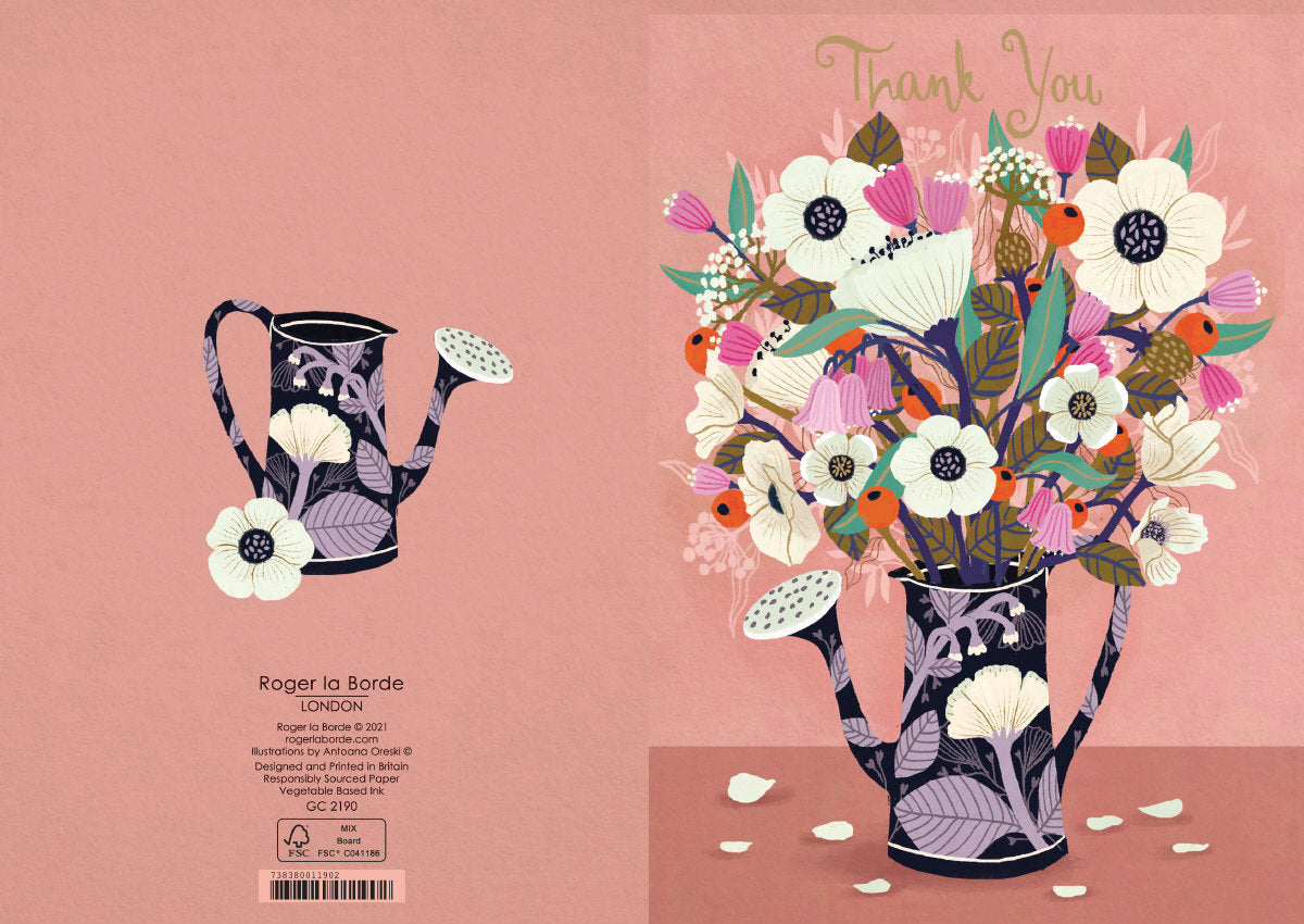 Roger la Borde Summer Forrest Greeting card featuring artwork by Antoana Oreski