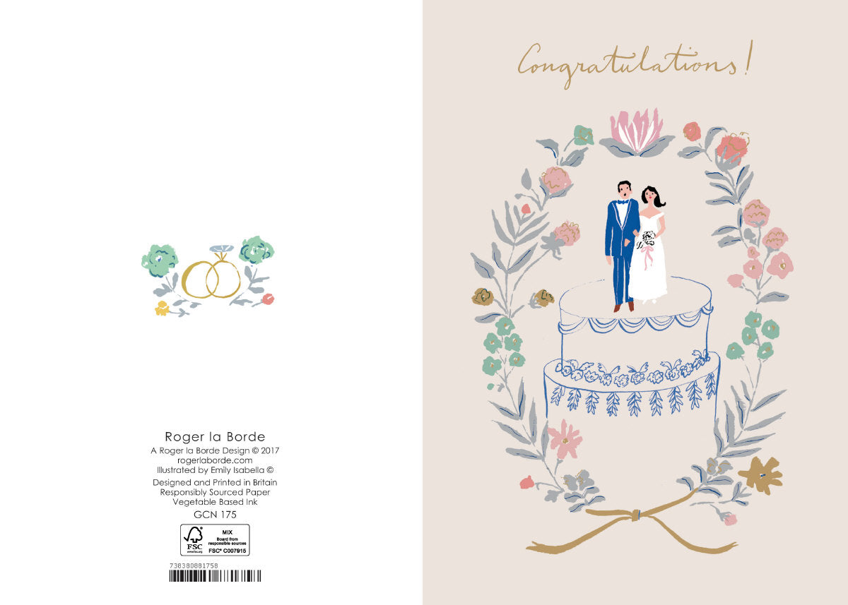 Roger la Borde Little House Petite Card featuring artwork by Emily Isabella