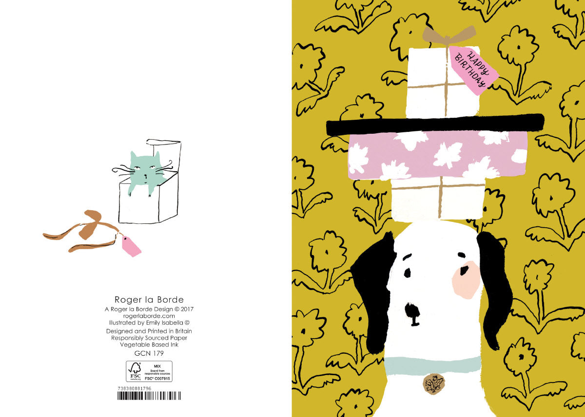 Roger la Borde Little House Petite Card featuring artwork by Emily Isabella