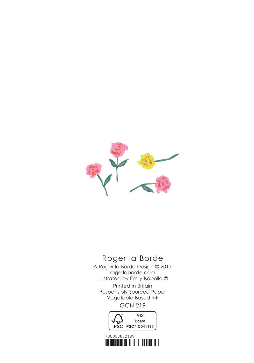 Roger la Borde Little House Petite Card featuring artwork by Emily Isabella